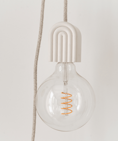 Rainbow Hanging Lamp White