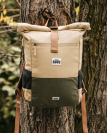 Sac à dos imperméable en chanvre Polar Explorer - Beige