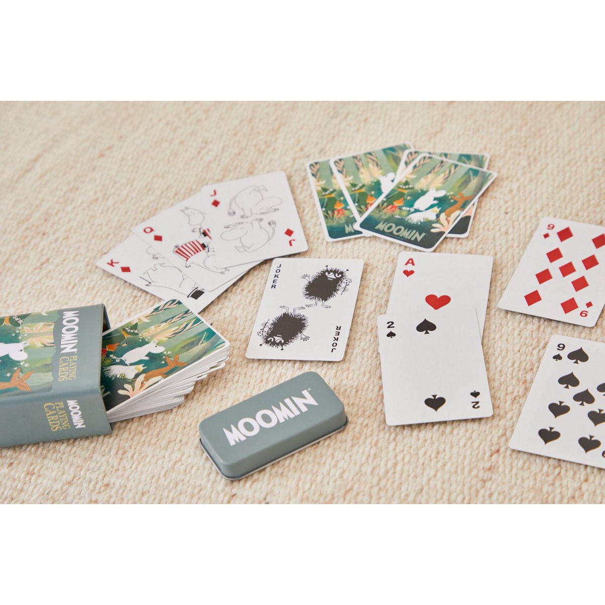 Moomin - Playing Cards Display - 16 units
