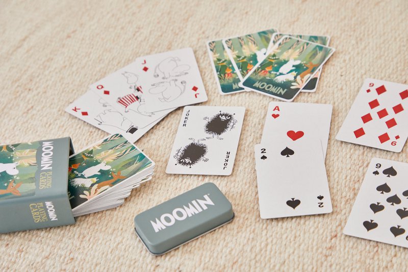 Moomin - Playing Cards Display - 16 units