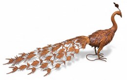 Eiserner Pfau, 130x64x65cm