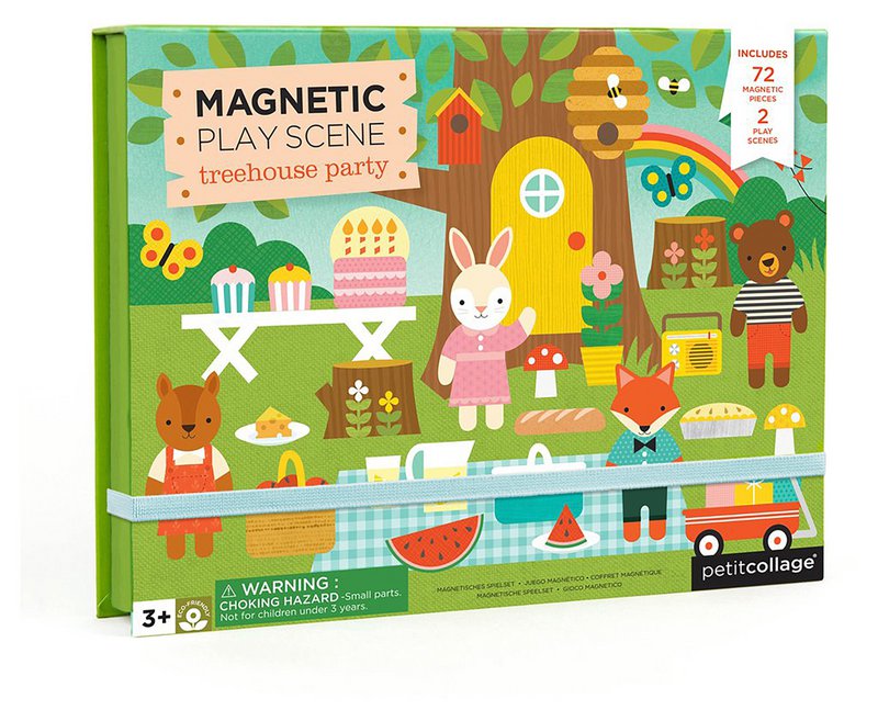 Magnetische Speeldoos  - Boomhutfeestje