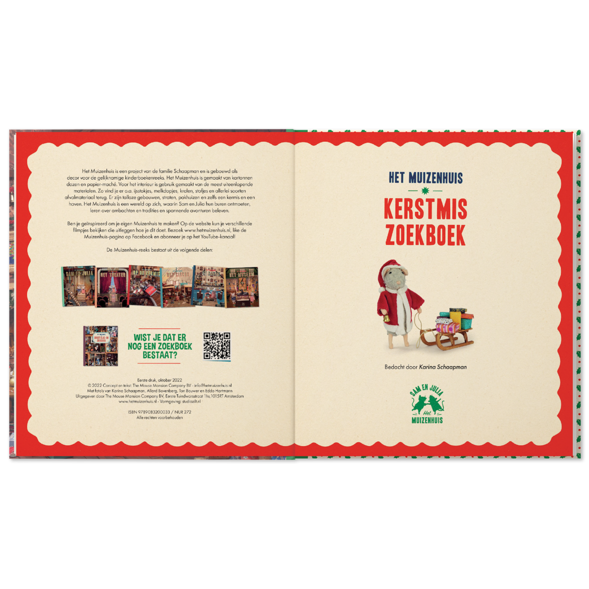 Christmas Search Book (Dutch) - Het Muizenhuis