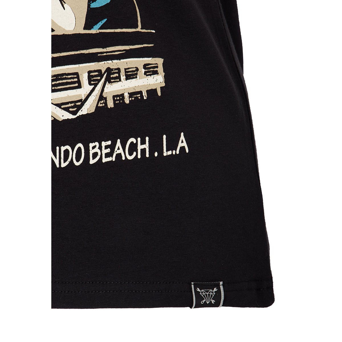 T-shirt with V-neck "Tune Up"