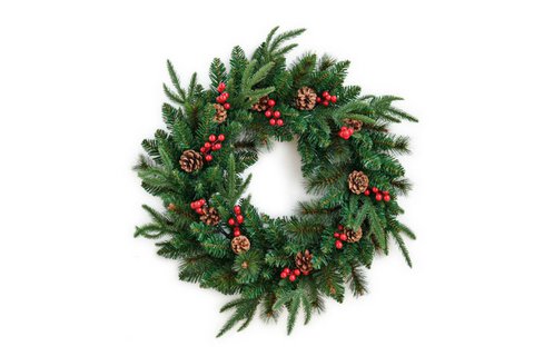 Wreath Pine 60 cm Isabelle Rose