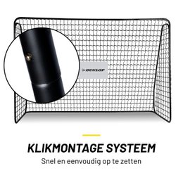 Voetbaldoel  Zwart