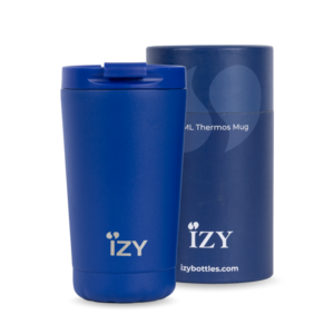IZY Thermos Mug - Blue - 350ML To-Go Insulated Coffee mug