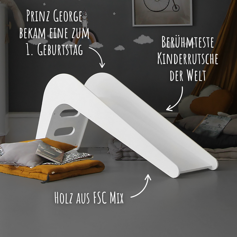 Holzrutsche - Indendørs