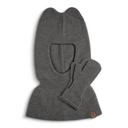 Kids Knitted Balaclava & Mitten's 2-Piece Set