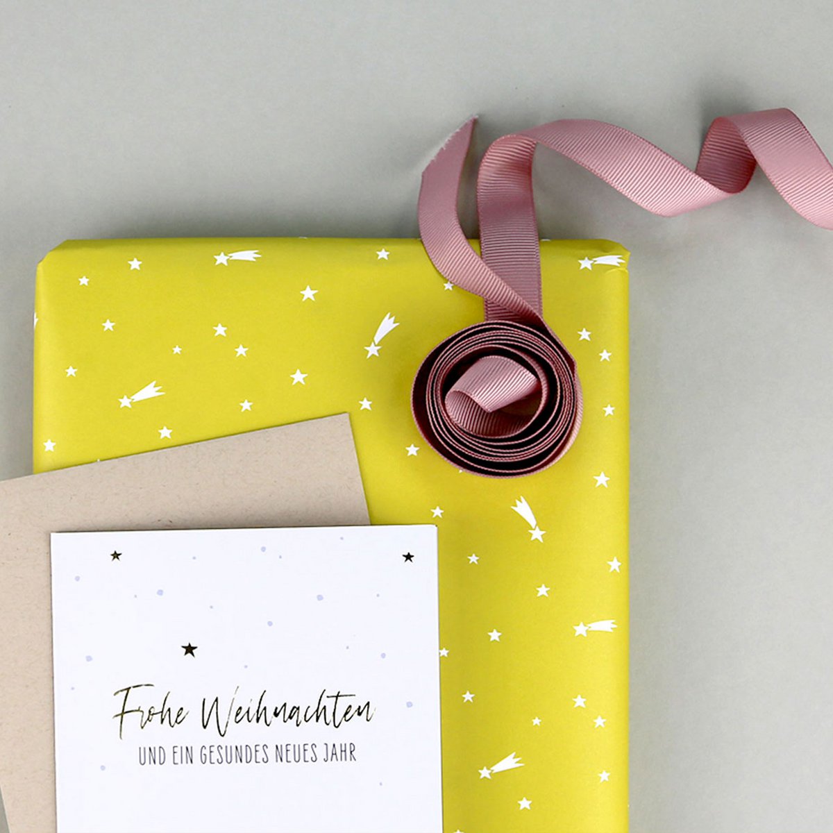 Geschenkpapier Sterne Alma