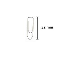Clips Kangaro 32 mm angulares caja 1000ud galvanizados