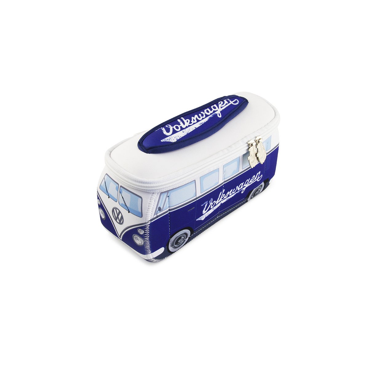 Volkswagen VW T1 Bus 3D Neopreen Universele Tas - Klein - Logo/Blauw