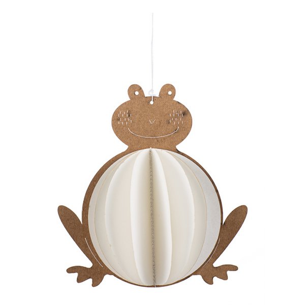 Zawieszka żaba 14 cm PU 24