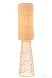 J-Line Lamp Room Linnen/Bamboe Naturel