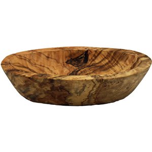 Olive wood soap dish medium, 11-13cm