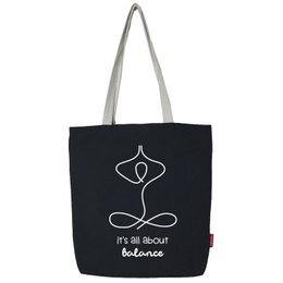Totebags. Bolso grande modelo "Det handler om balance"