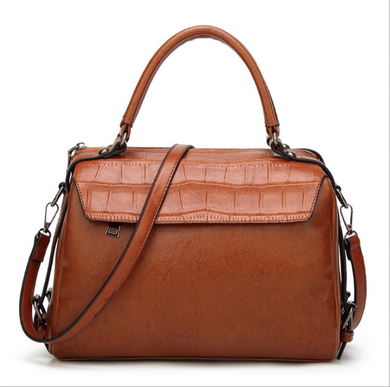 AnBeck Women's Elegant PU Leather Shoulder Bag / Top Handle (2 Color Options)