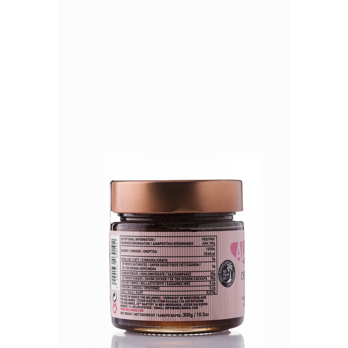 Crema de Miel con Fresa, 300g
