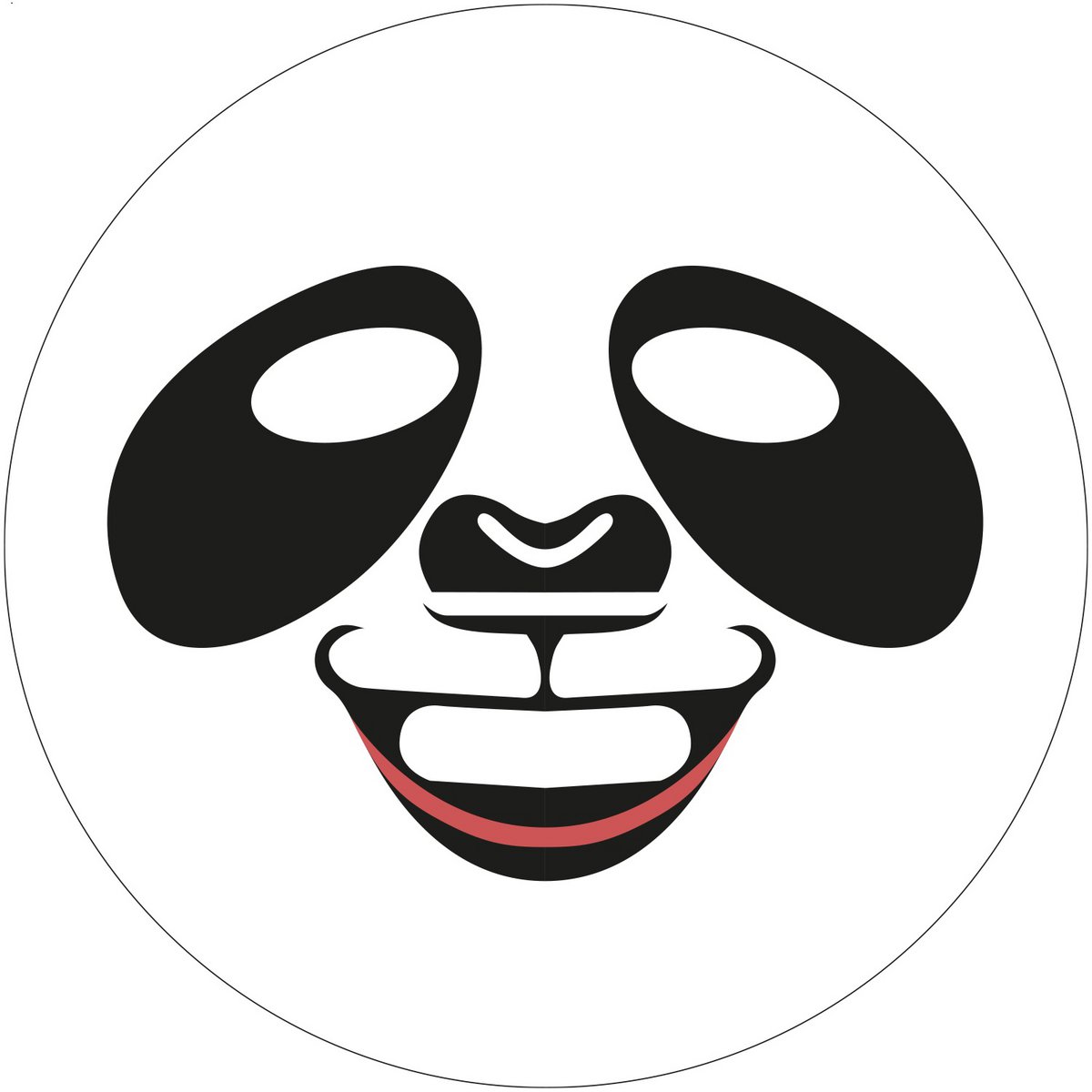 Face hydrating mask - Panda