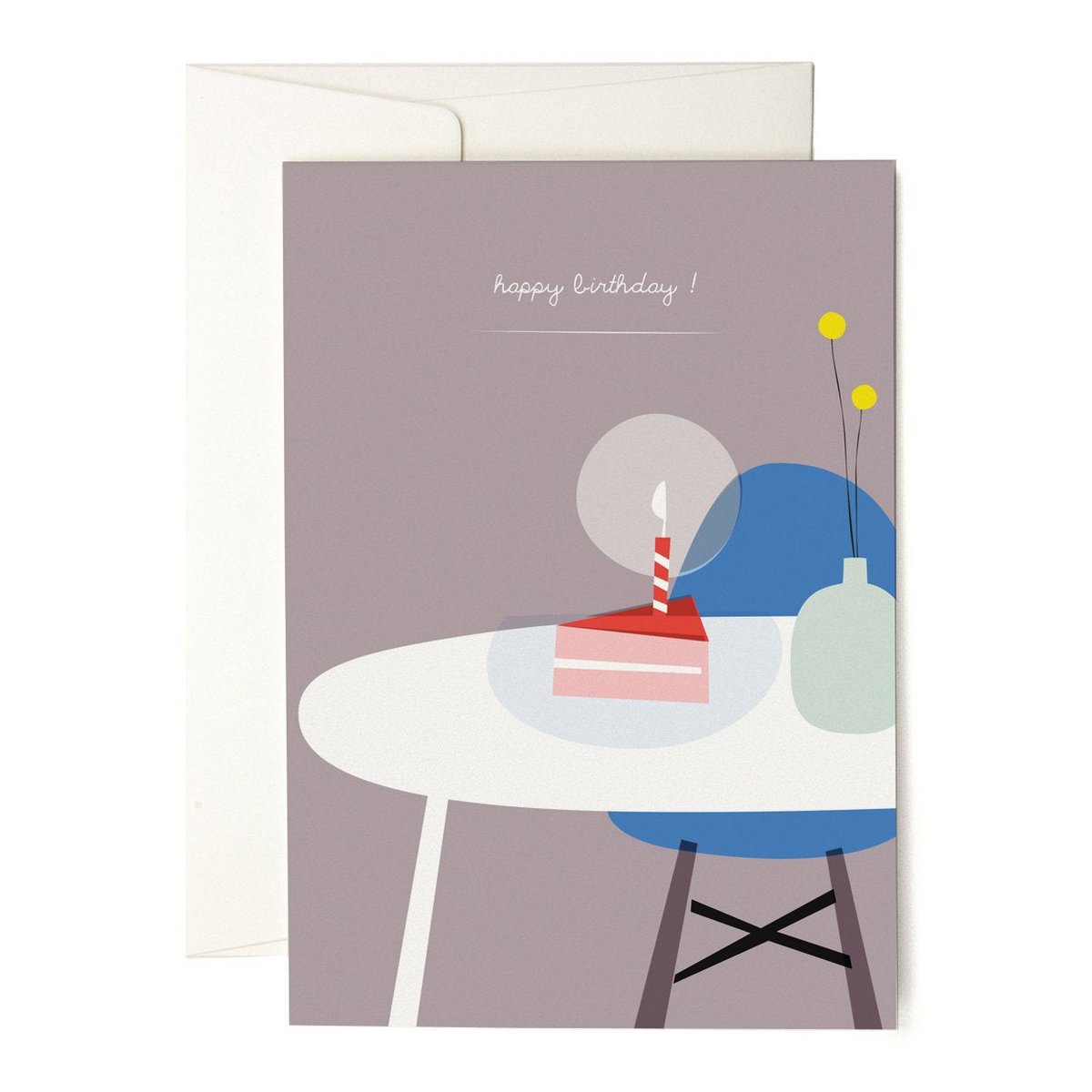 A Piece of Cake greeting card