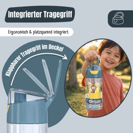 Kinderwaterfles, lichtgewicht waterfles - brandweer