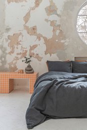 Linen bedding set / Midnight