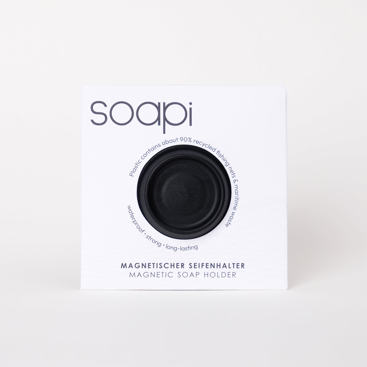 Soapi / Magnetic soap holder / Black