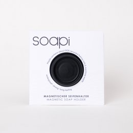 Soapi / Magnetic soap holder / Black