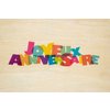 Carte postale en bois greetings 2 YA JA