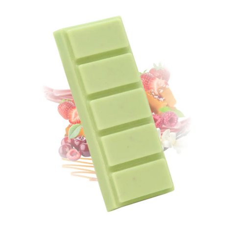 Strawberry rhubarb flavored fondant