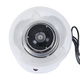 Máquina de algodón de azúcar para el hogar Máquina de algodón de azúcar Máquina de algodón de azúcar con palos y cuchara medidora Altura 18 cm 550 W para festivales infantiles, cumpleaños, fiestas rosa