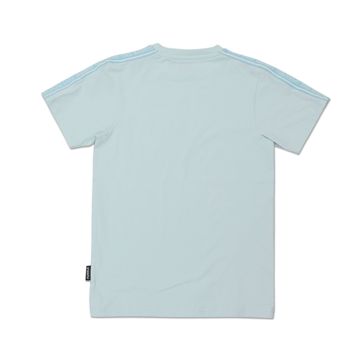 Camiseta niño Funkle – Azul claro con estampado Funkle
