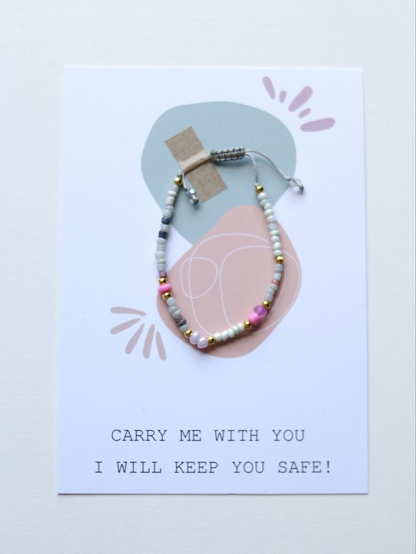 FSC card with adjustable bracelet