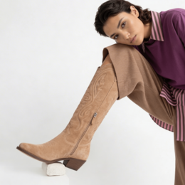 Sava Taupe texanske støvler