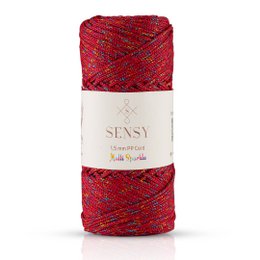 Dark Red Multi Sparkle