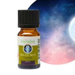 Synergy of essential oils - Douce Nuit - 10 ml - Use for Diffusion - Packaged in France