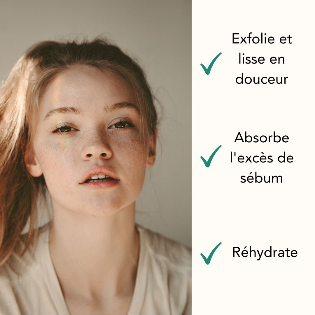 Gentle Exfoliating Cream for the Face – Royal Honey and Pink Clay from Velay*