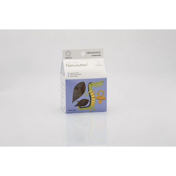 Natursutten pacifier Round - anatomical L