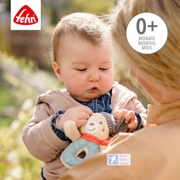 Soft ring rattle bear