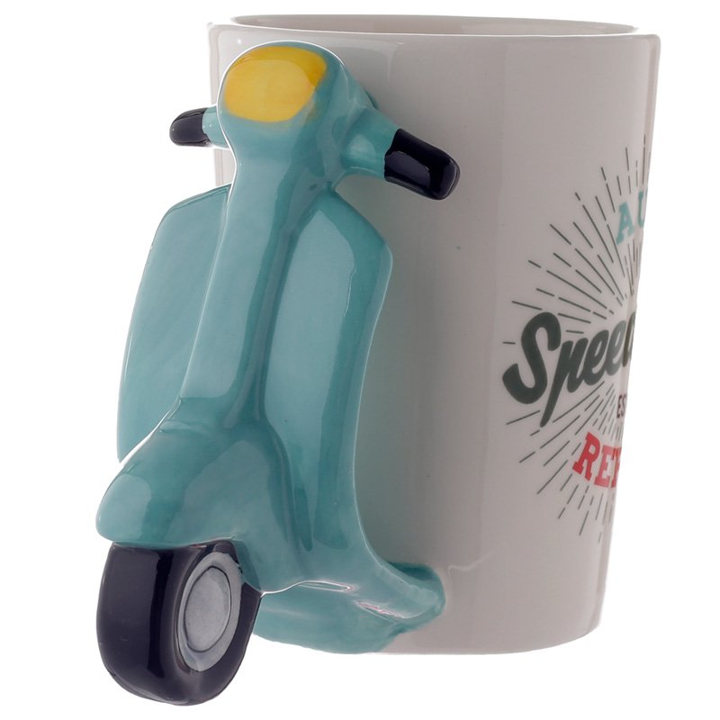 Speed King Scooter Keramische Handvat Mok