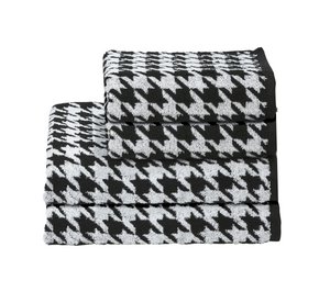 Towel set DAILY SHAPES BIRD (4 sizes, 3 colors)