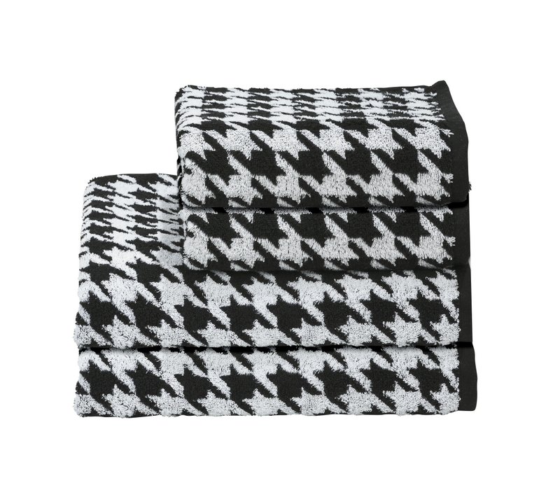 Handdoekenset DAILY SHAPES BIRD (4 maten, 3 kleuren)