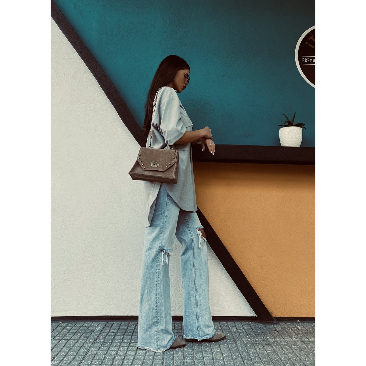 Chiara Mocca Suede