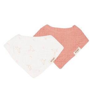 Mumin - Bandana-Lätzchen - 2er-Pack - Rosa