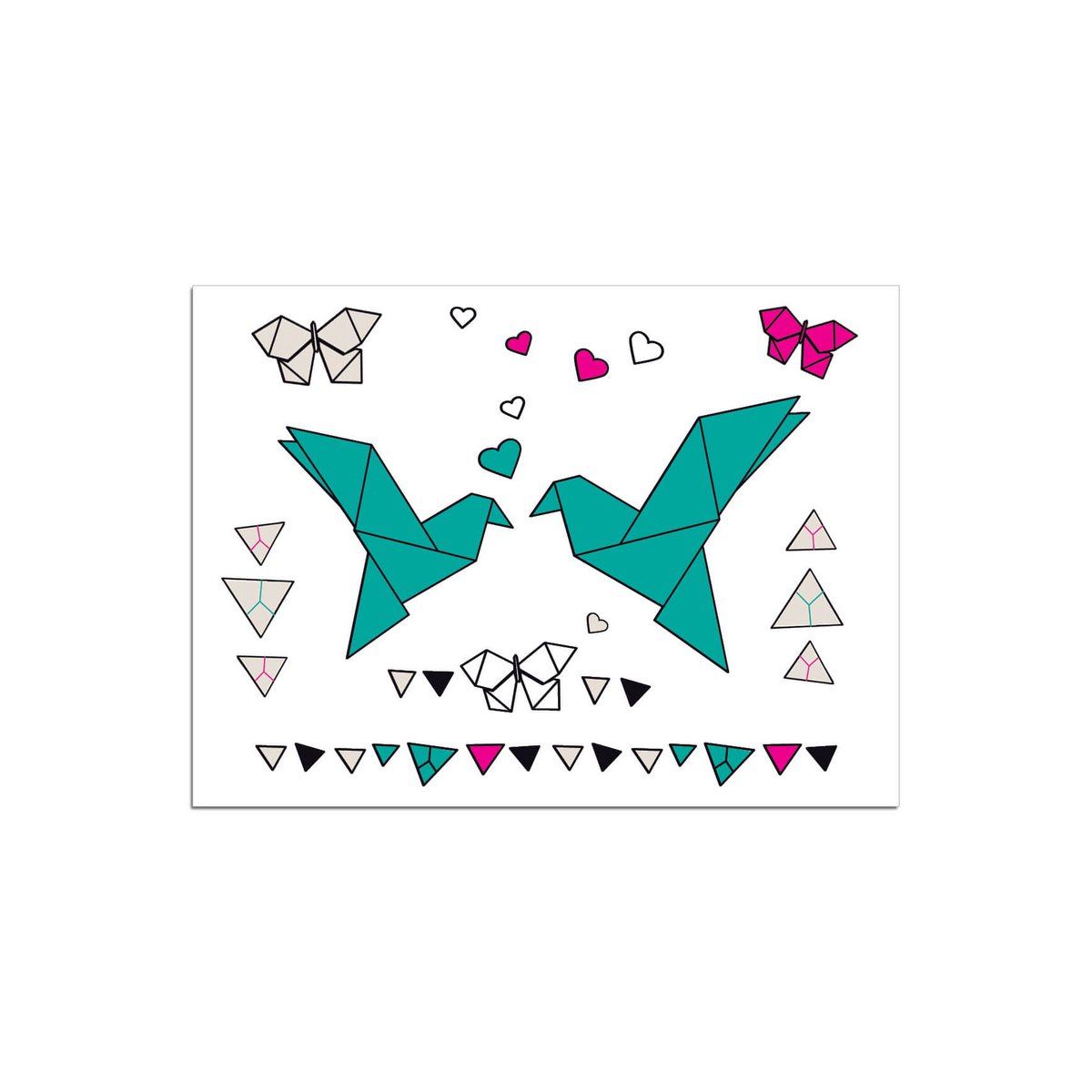 Tatuaggio temporaneo: Mini Fold