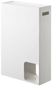 Yamazaki Plate Toilettenpapierhalter - Wit
