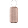 Lumiz Solar Lampion Paisley Cylinder - 18 cm - Roze