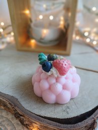 Weihnachtliche Minikuchen aus Wachs (Gourmand)