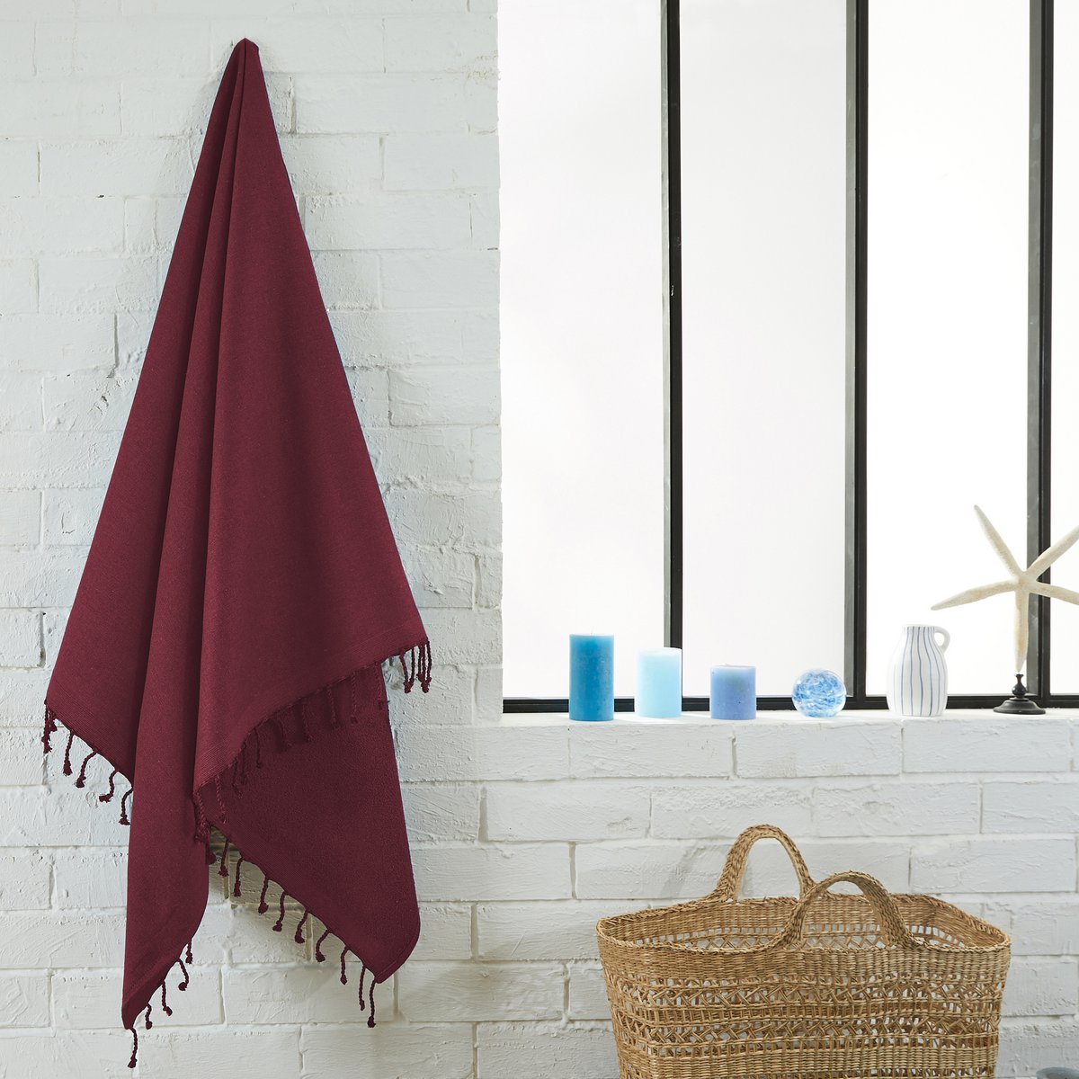 Fouta Spugna Tinta Unita - Telo Mare e Hammam