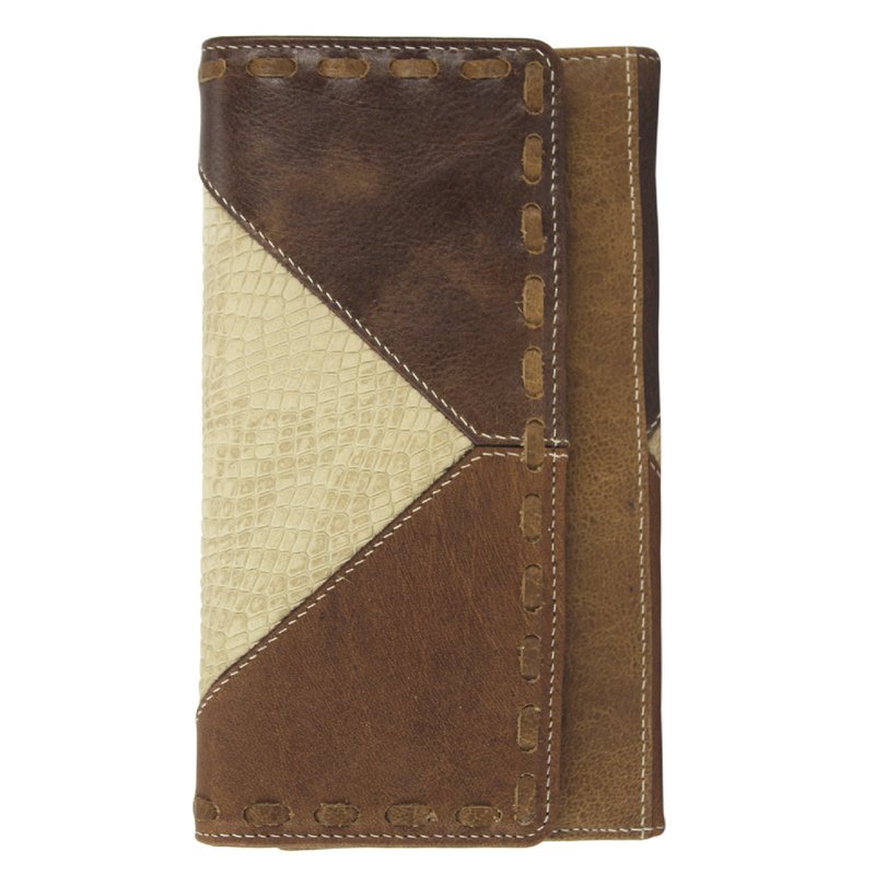 Cartera de mujer Sunsa. monedero de cuero. Cartera con protección RFID. Cartera sostenible hecha con retales de cuero. Cartera de mujer grande con muchos compartimentos para tarjetas de crédito: cartera/cartera para mujer, la mejor idea de regalo.